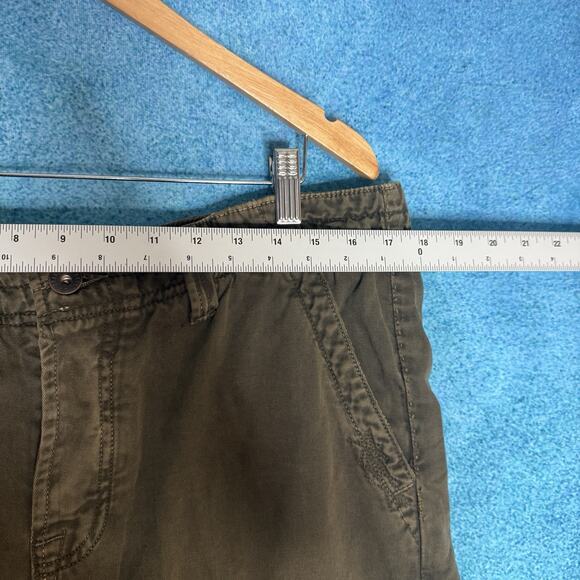 J Brand Men’s Straight Leg Pants Size 36x34 Olive Green Khaki Cotton - Picture 4 of 16